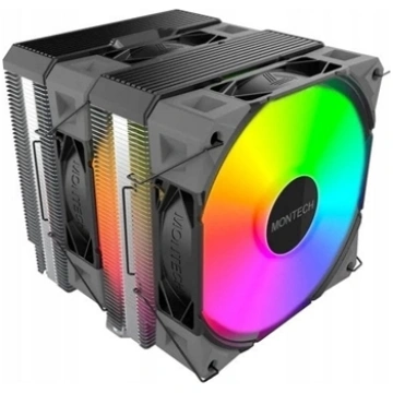 Chodzenie CPU Montech NX600 ARGB Black, chodzenie 