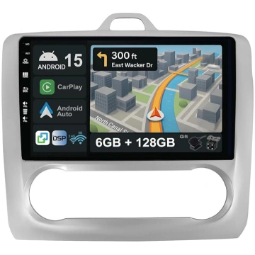 [6G + 128G] IPS 9 collu Android 14 auto radio Ford