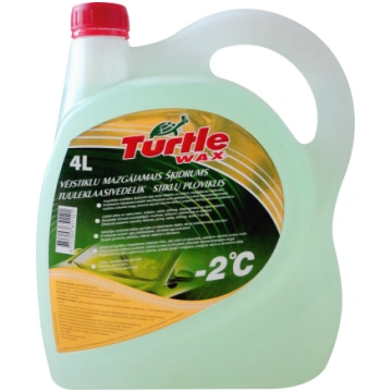 Logu mazg. škidrums 4L Turtle Wax, vasaras,-2oC TW