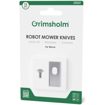 GRIMSHOLM Asmeņi zāles pļāv robotam mova 12gab