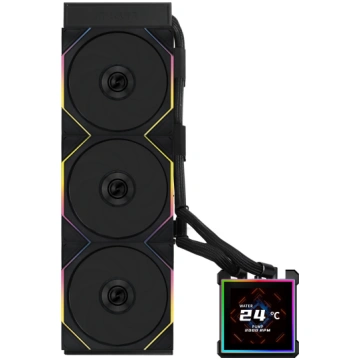 Lian Li Hydroshift II LCD-S, 360TL Wireless Unders