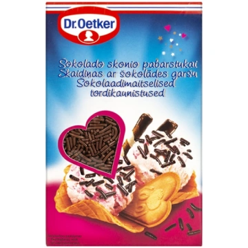Dekors šokolādes graudiņi DR.OETKER 80g