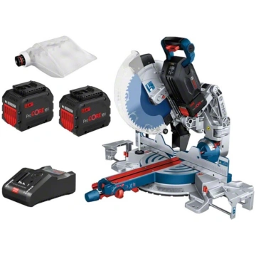 BOSCH GCM 18V-305 GDC + (2x12.0Ah ProCore) + GAL 1