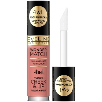 EVELINE_Wonder Match Velour Cheek&Lip sārtums un š