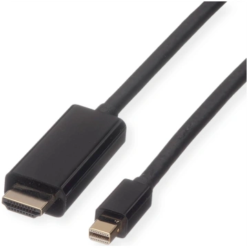 Roline Mini DisplayPort Cable, Mini DP-UHDTV, M/M,