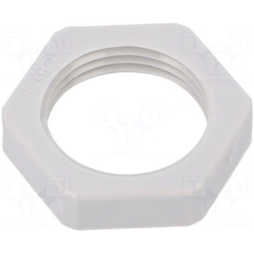 Nut | M20 | polyamide | Thk: 6mm | Spanner: 26mm |