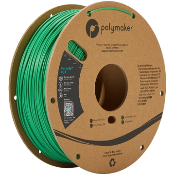 Polymaker PolyLite PLA - 1kg - 1.75mm - Green PRM-