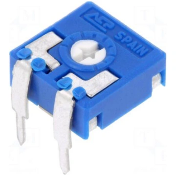 Potentiometer: mounting | single turn,horizontal |