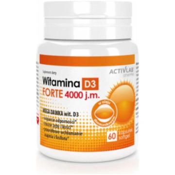 Vitamin D-3 Forte 4000 iu Activlab 60 caps