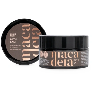 MACADEIA Relaxing Coffee Bath Salt with Magnesium 