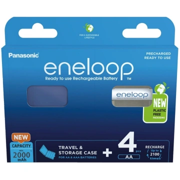 Panasonic Eneloop AA 2000 mAh 4pcs. BK-3MCDEC4BE |