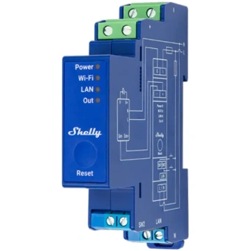 Shelly PRO Dimmer 0/1-10V PM (GEN3), vieds Wi-Fi+E