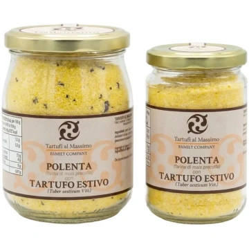 Corn Flour (Polenta) with Black Summer Truffle (Tu