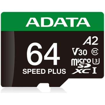 Adata Memory card microSD Speed Plus 64GB UHS1 U3 