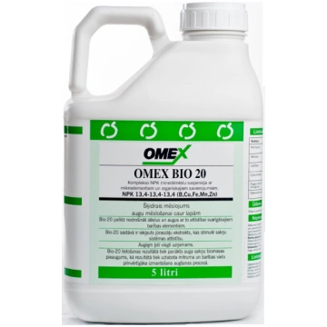 Omex Bio-20, 5L Reģ. nr. H0.09 - 0549 - 08, Šķidri