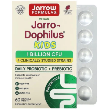 Jarrow Formulas, Vegan Jarro-Dophilus® Kids, Daily