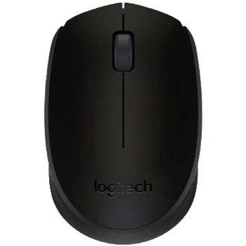Logitech USB Optical Wireless M171 Mouse Melns