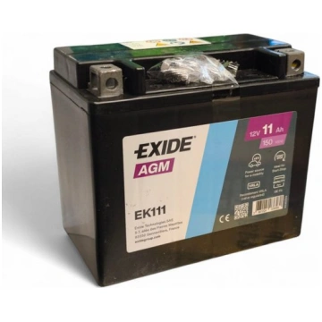 Auto akumulators 11AH EXIDE EK111 VOLVO Auxiliary