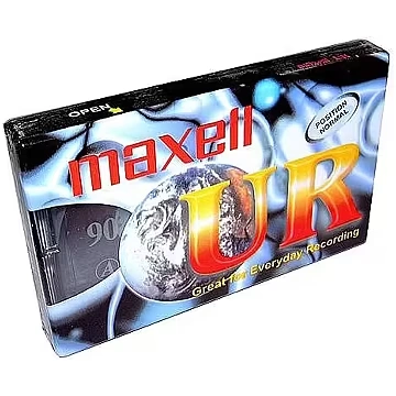 Maxell audio cassette tape UR-90 (4902580428044)