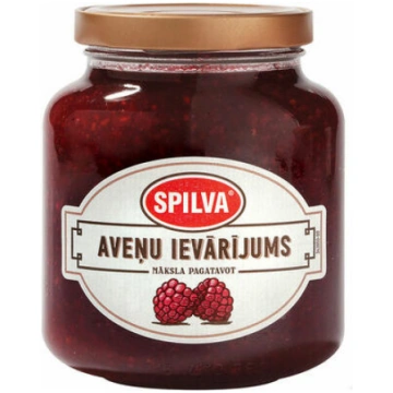 Ievārījums Aveņu 362ml/ 380g, Spilva