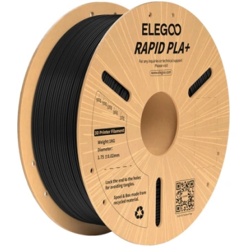 ELEGOO Rapid PLA+ Filament (Black) ( 6976021764280
