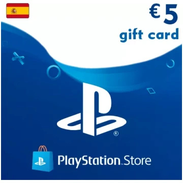 PSN Karte 5 EUR (Spānija) - PlayStation Dāvanu Kar
