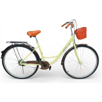 Sieviešu pilsētas velosipēds LKS 28" krēmkrāsas Na