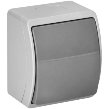 Surface-mounted single-pole switch AQUATIC IP44 Or