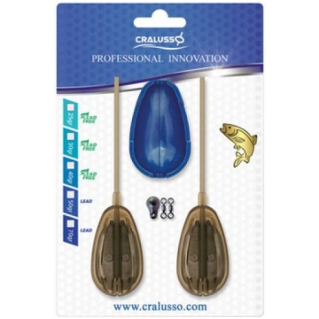 Cralusso ROCKET METHOD FLAT FEEDER SET (2+1PCS/SET
