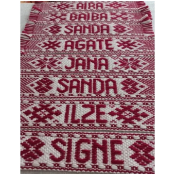 Austas personalizētas grāmatzīmes 8gab #181121