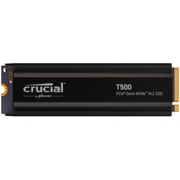Crucial T500 1TB (black, PCIe 4.0 x4, NVMe, M.2 22