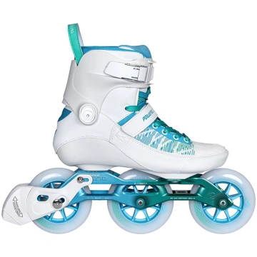 Powerslide Swell Sheila 110 white/blue skrituļslid