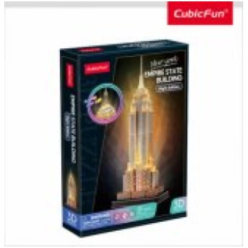 Cubicfun _6832762 CUBICFUN LED 3D puzzle New York 
