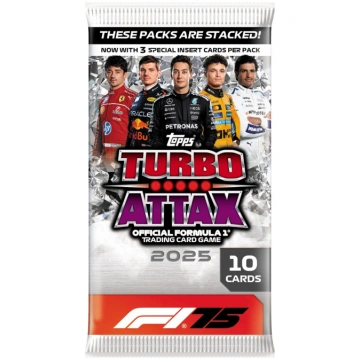 Kolekcionējamās kartes Topps F1 Turbo Attax 2025