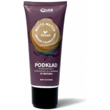 QUIZ Matte-Match Mousse Tonālais krēms, tonis 01 N