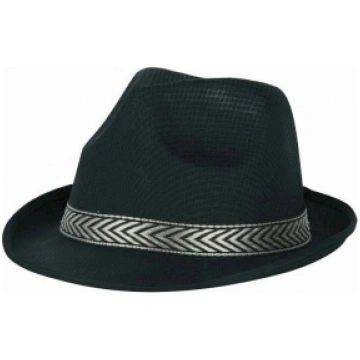Fedora cepure-panama, melna