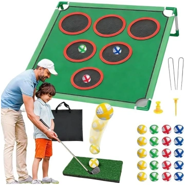 Mini golfa komplekts zoodārzam, Klebriges Golf Chi