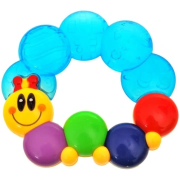 Zobu riņķis, kāpurs Hola Fun, zila krās