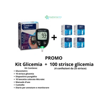 Contour Next kit Glucometro (Glucometro + 10 stric