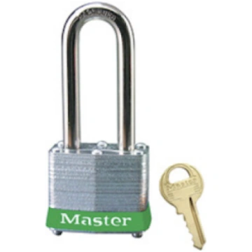 3LHGRN | Laminated Steel padlock - Keyed Different