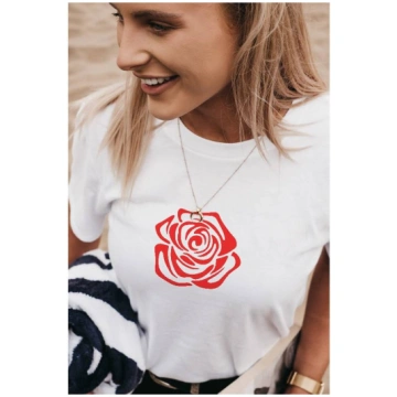 T-krekli Red Rose Magic
