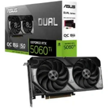 ASUS NVIDIA GeForce RTX 5060 Ti DUAL-RTX5060TI-O8G