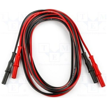 Test leads | Urated: 1kV | Inom: 36A | Len: 2m | b