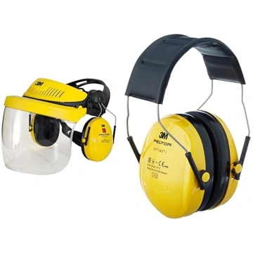 3M Face Shield G500 Multisystem Yellow Peltor Opti