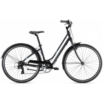 Pilsētas velosipēds Liv Flourish 3 melns (C)