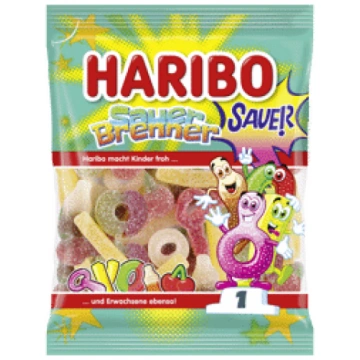 Želejas konfektes HARIBO Sauer Brenner 160g