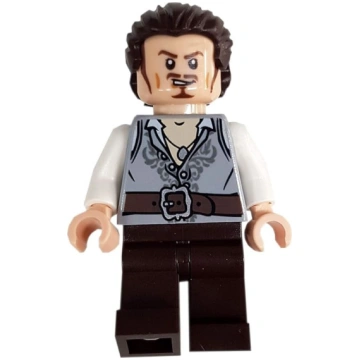 LEGO minifigūriņa - Karību jūras pirāti - WILL TUR