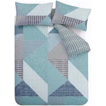 Catherine Lansfield Larsson Geo Easy Care Double D