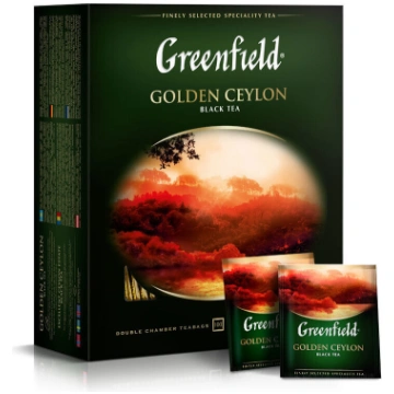 Greenfield Golden Ceylon Black Tea Ceilonas melnā 