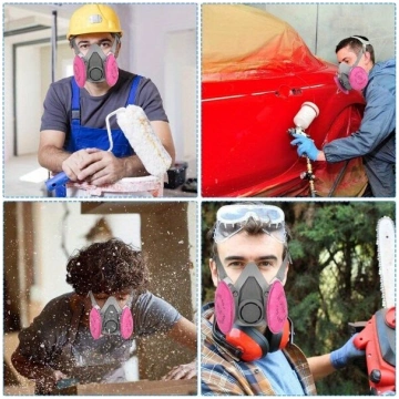 Atjaunojama pilnas sejas respiratora komplekts ar 